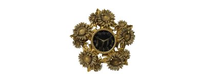 C3002 Çiçekli Taşlı Saat Ayçiçeği